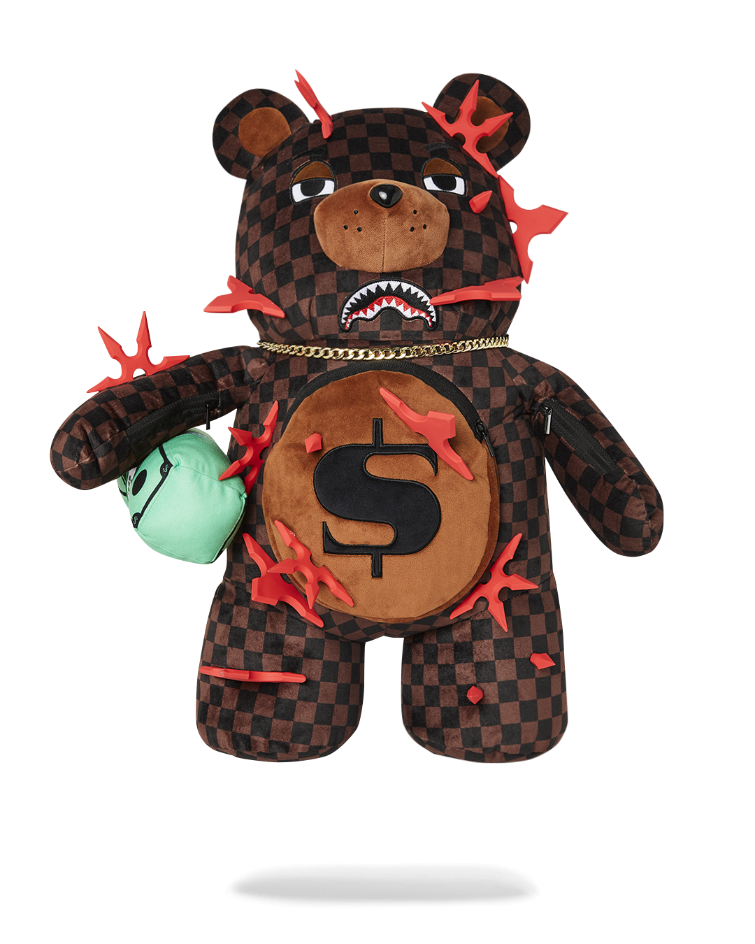 SPRAYGROUND® BACKPACK NINJA STAR BEAR BEAR BACKPACK