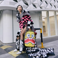 SPRAYGROUND® BACKPACK SPONGEBOB SQUARE CHECK FLEX DLXSV BACKPACK
