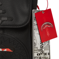 SPRAYGROUND® SLING UNFINISHED SHARK MESSENGER SLING BAG
