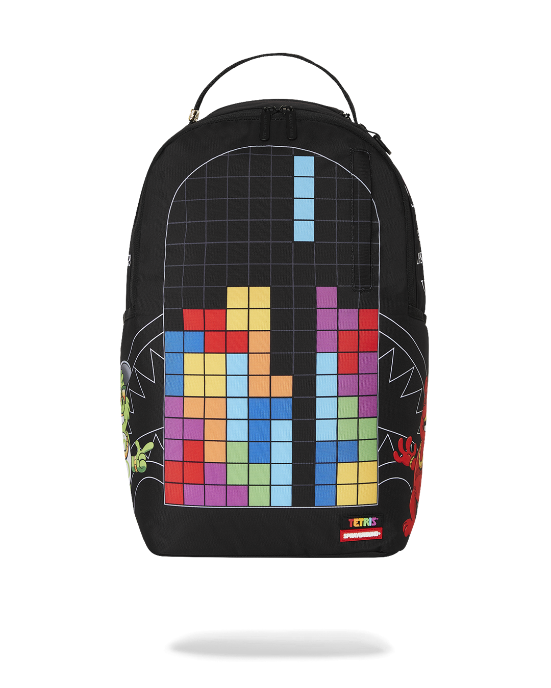 TETRIS WITH DIABLO AND MONEY BEAR BACKPACK – SPRAYGROUND® TETRIS WITH DIABLO AND MONEY BEAR BACKPACK – SPRAYGROUND®