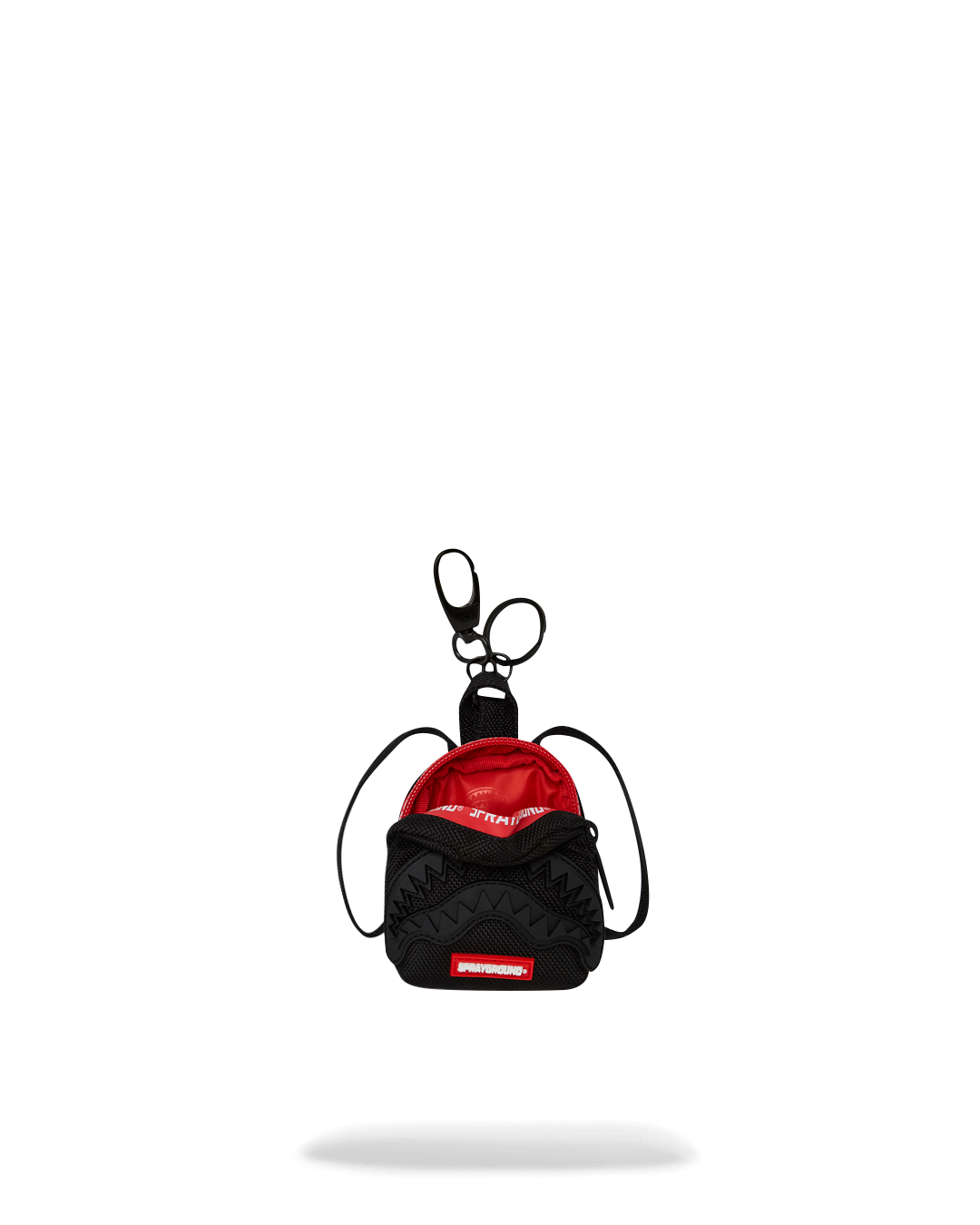 SPRAYGROUND® KEYCHAIN PRINTED ZIPPER SHARK KEYCHAIN