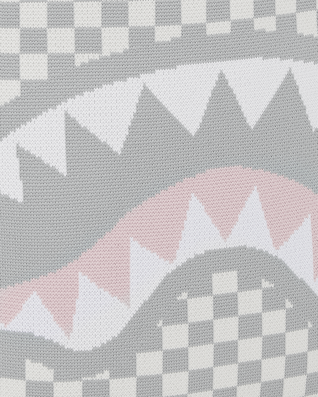 SPRAYGROUND® BACKPACK KNIT SHARKS IN PARIS IN CREAM DLX BACKPACK