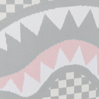 SPRAYGROUND® BACKPACK KNIT SHARKS IN PARIS IN CREAM DLX BACKPACK
