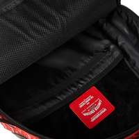 SPRAYGROUND® BACKPACK MADE OF WOVEN LABELS SHARK BACKPACK