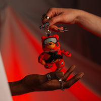 SPRAYGROUND® KEYCHAIN GLOBAL EXPEDITION BEAR KEYCHAIN