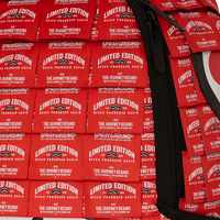 SPRAYGROUND® BACKPACK MADE OF WOVEN LABELS SHARK BACKPACK