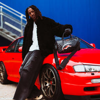 SPRAYGROUND® DUFFLE UNFINISHED SHARK MINI DUFFLE