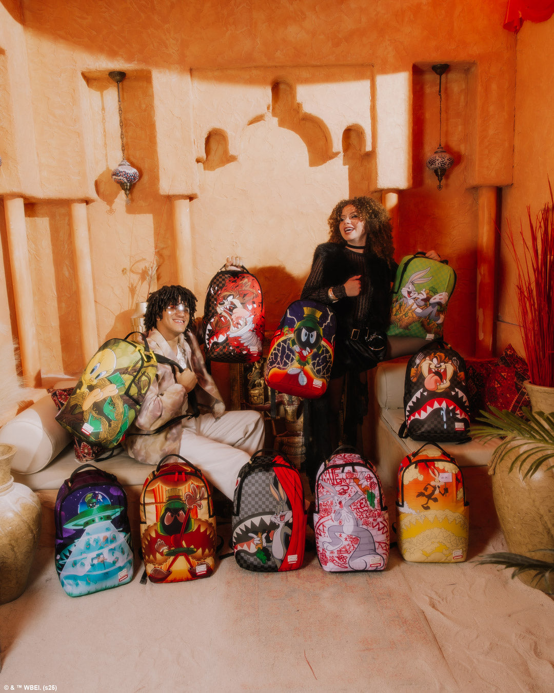 SPRAYGROUND® BACKPACK LOONEY TUNES TWEETY CASH NEST BACKPACK