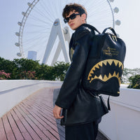 SPRAYGROUND® BACKPACK SHARK CENTRAL GILDED BITE BACKPACK