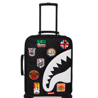 SPRAYGROUND® LUGGAGE GLOBAL MOGUL BILLIONAIRE IMPERIAL CARRY-ON LUGGAGE