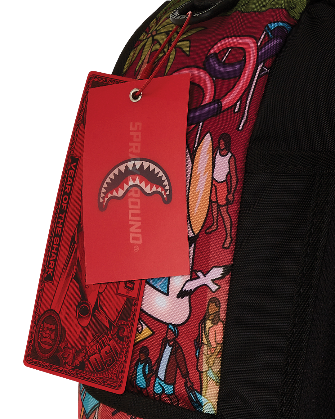 SPRAYGROUND® BACKPACK THE PARTY DONT SHARK DLXR BACKPACK