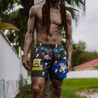 SPRAYGROUND® SWIM SPONGEBOB TOKYO BUBBLE SWIM SHORTS