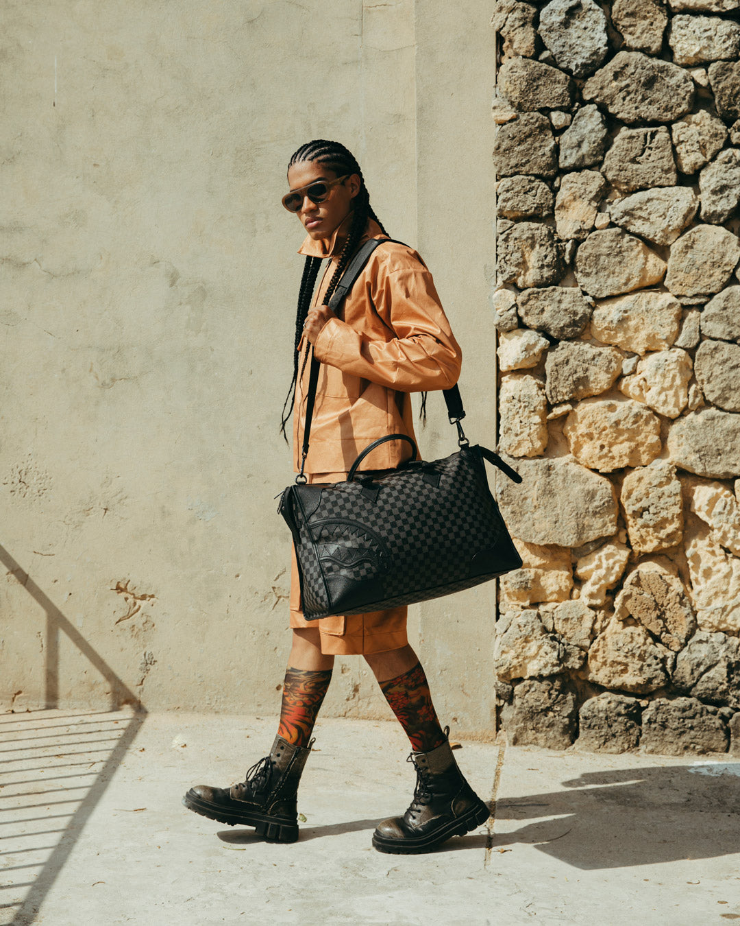 MIDNIGHT CHATEAU PYRAMID DUFFLE – SPRAYGROUND®