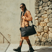 SPRAYGROUND® DUFFLE MIDNIGHT CHATEAU PYRAMID DUFFLE