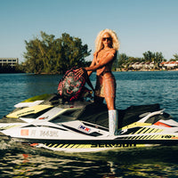 SPRAYGROUND® BACKPACK A.I. AFRICAN INTELLIGENCE PRIDE AND POWER BACKPACK - SANDFLOWER COLLAB
