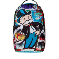 SPRAYGROUND® BACKPACK MONOPOLY MAN SPRAYED BOARD DLXR BACKPACK
