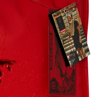 SPRAYGROUND® DUFFLE JAMES GLOBAL RED PYRAMID LARGE DUFFLE