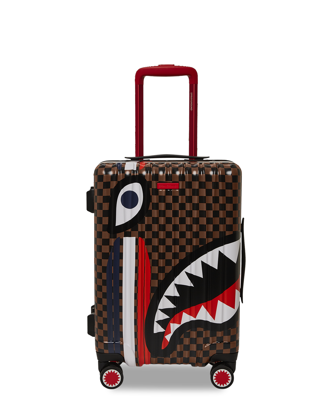 【SPRAYGROUND】GLOBAL MOGUL UNLIMITED MILES キャリーケース GLOBAL MOGUL UNLIMITED MILES SHARKNAUTICS HARDSHELL CARRY-ON