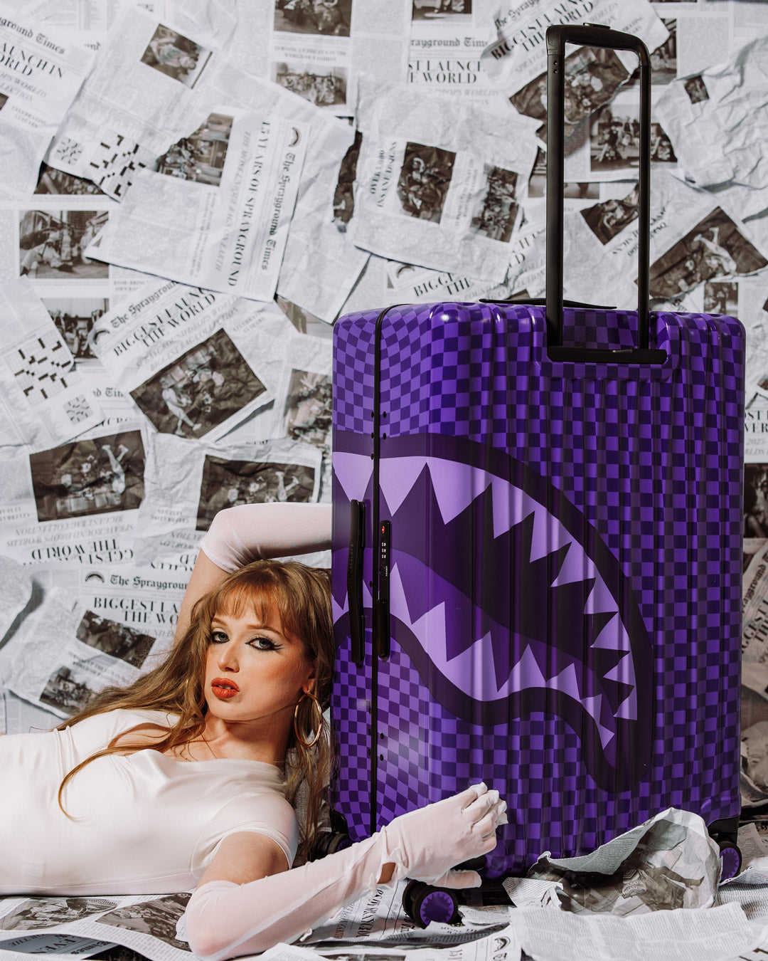 SPRAYGROUND® LUGGAGE ALL SYSTEMS GO FULL-SIZE LUGGAGE
