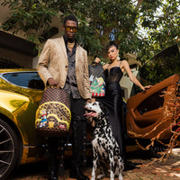 SPRAYGROUND® BACKPACK RICHIE RICH PAINT THE SHARK GOLD BACKPACK