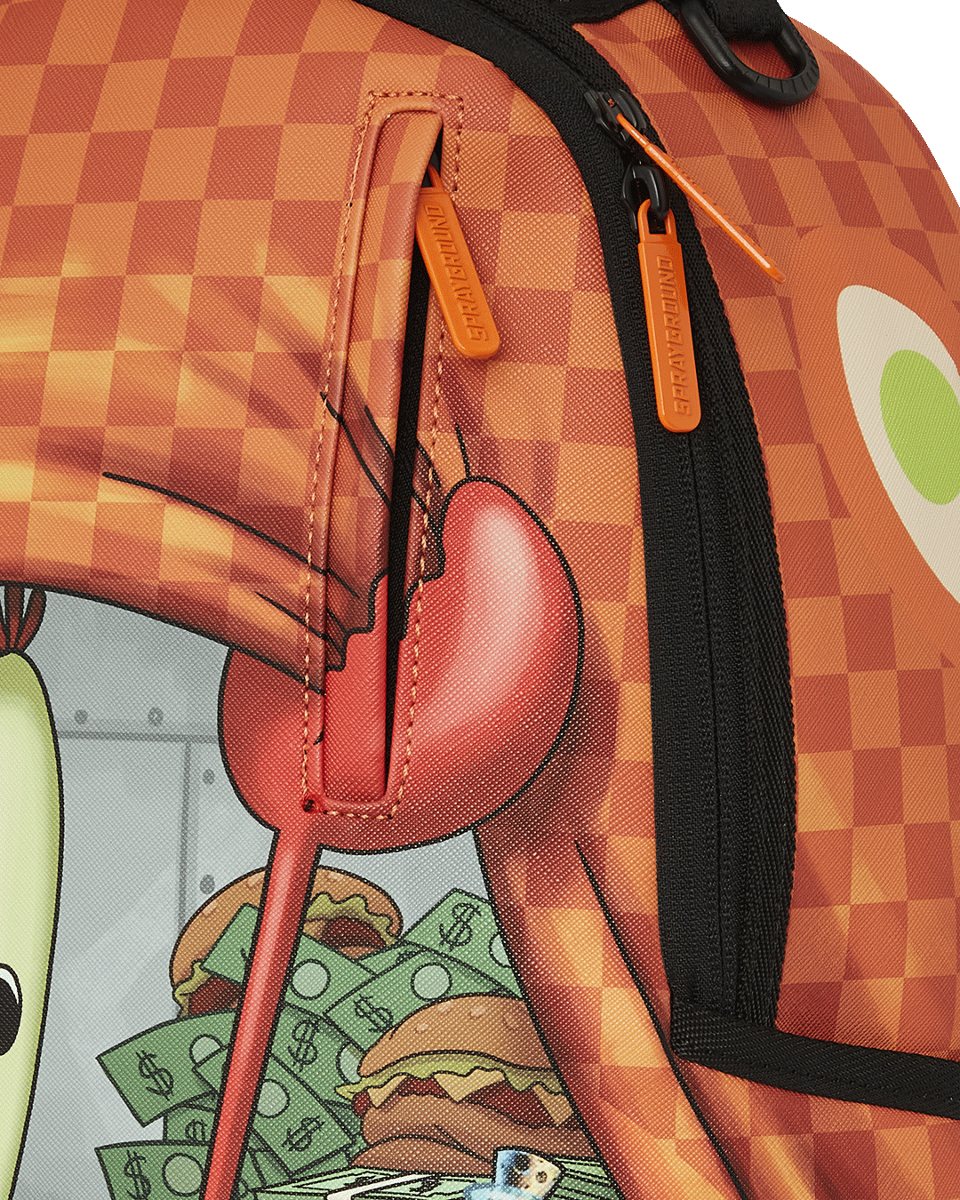 SPRAYGROUND® BACKPACK MONEY UP FOR KRABS DLXSV BACKPACK