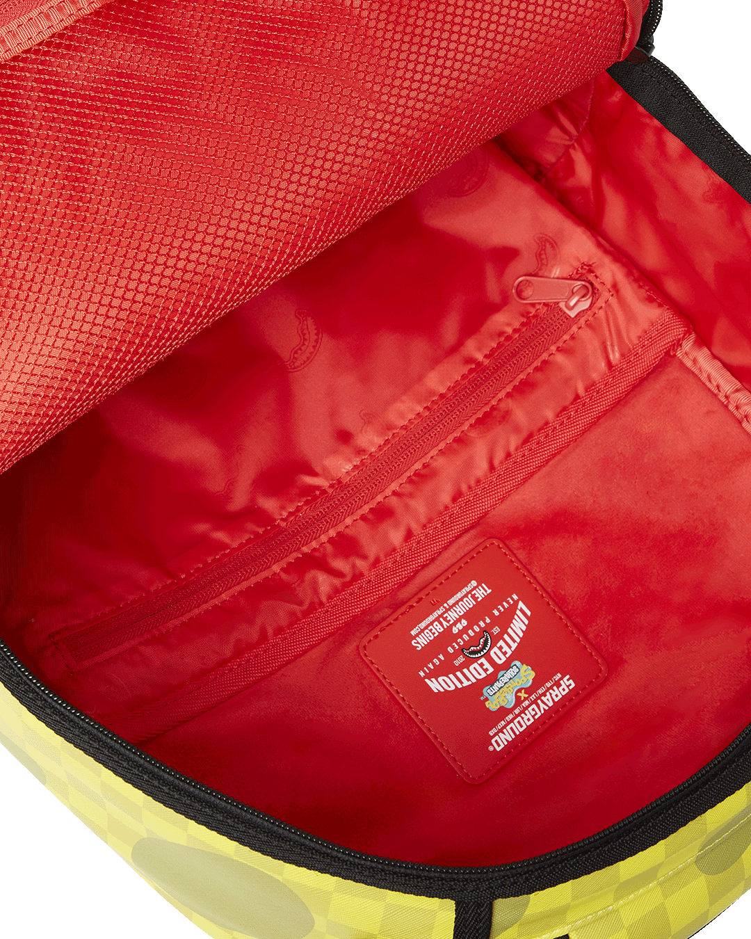 SPRAYGROUND® BACKPACK SPONGEBOB SQUARE CHECK FLEX DLXSV BACKPACK