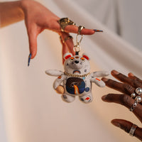 SPRAYGROUND® KEYCHAIN UFO SPACED OUT BEAR KEYCHAIN