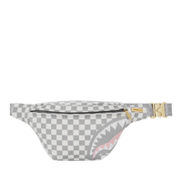 SPRAYGROUND® CROSSBODY KNIT SHARKS IN PARIS IN CREAM SAVVY CROSSBODY