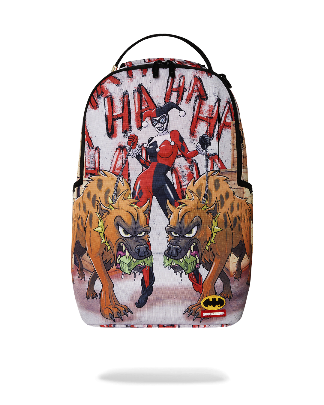 SPRAYGROUND® BACKPACK HARLEY QUINN WITH HYENAS DLXR BACKPACK