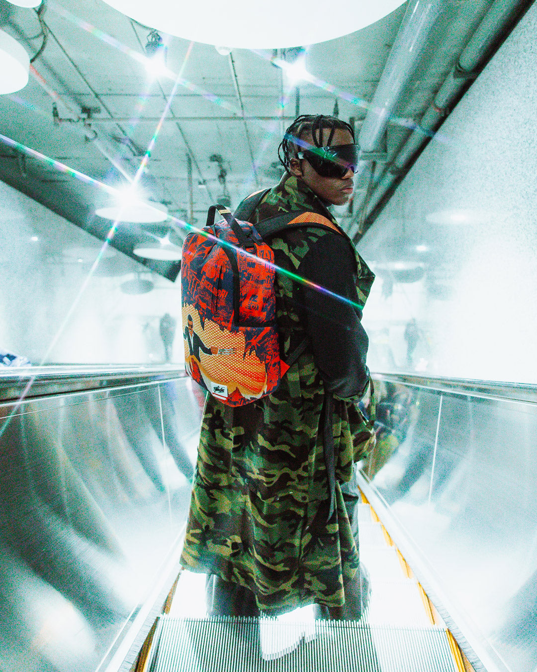 SPRAYGROUND® BACKPACK STAN LEE COLLAB BACKPACK - IF YOU CAN'T FIND A HERO, BE ONE