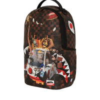 SPRAYGROUND® BACKPACK MADAGASCAR CHECKER SMASH DLXSV BACKPACK