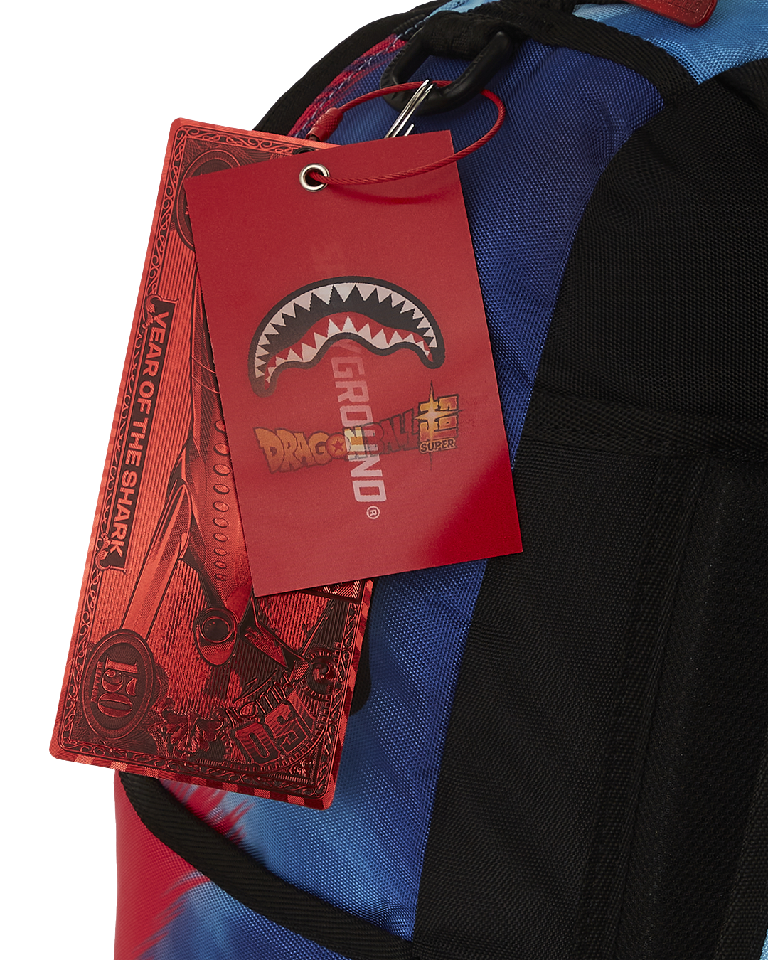 SPRAYGROUND® BACKPACK BLUE GOKU SHARKMOUTH PUNCH DLXR BACKPACK