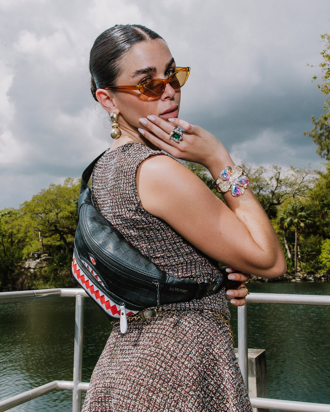 SPRAYGROUND® CROSSBODY VSM LUXE SAVVY CROSSBODY