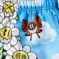 SPRAYGROUND® SWIM CRAZY DAISIES SWIM SHORTS