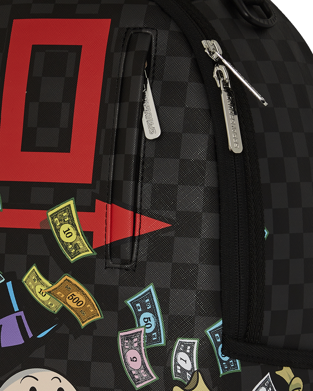 SPRAYGROUND® BACKPACK MONOPOLY WHEEL BARREL BACKPACK