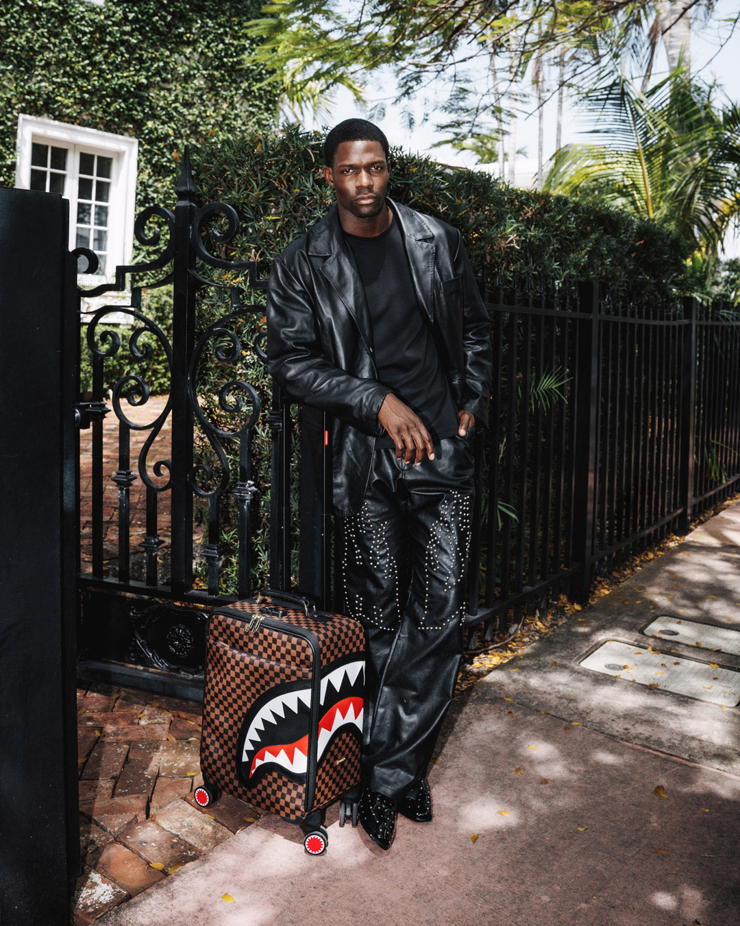 SPRAYGROUND® LUGGAGE SAWTOOTH SHARKS IN PARIS CARRY-ON LUGGAGE