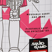 SPRAYGROUND® BACKPACK SQUID GAME ROBOT GIRL DLXSV BACKPACK
