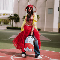SPRAYGROUND® BACKPACK SNOOPY PILOT SHARK DLXSV BACKPACK