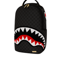 SPRAYGROUND® BACKPACK LIGHTS OUT SHARKS IN PARIS CHENILLE SHARK BACKPACK