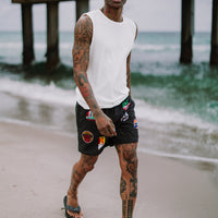 SPRAYGROUND® SWIM GLOBAL MOGUL BILLIONAIRE SWIM SHORTS