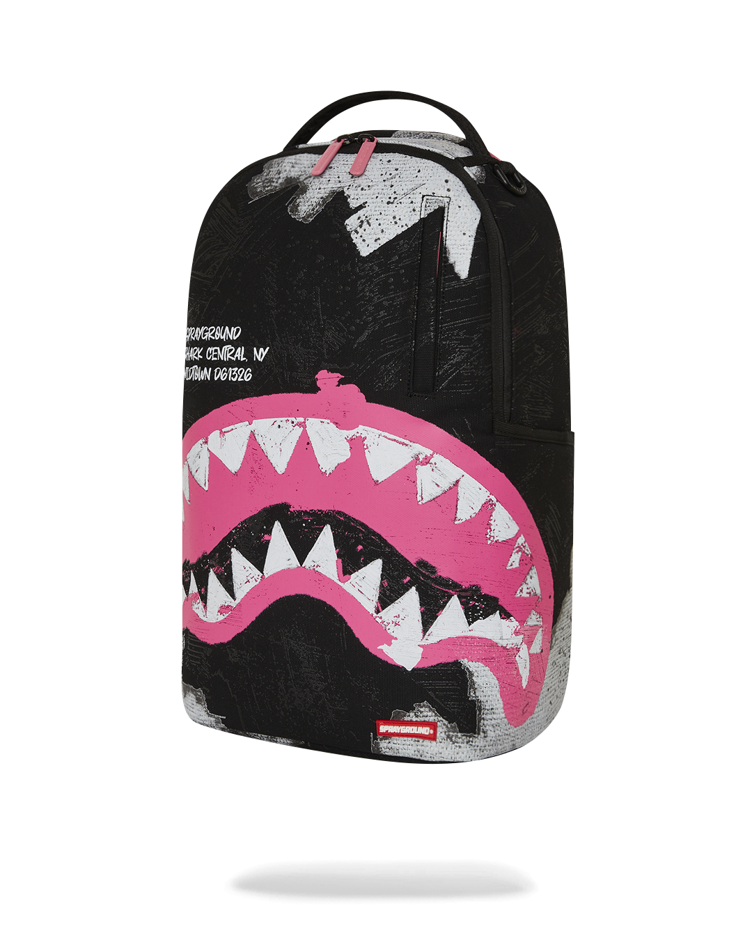SPRAYGROUND® BACKPACK SHARK CENTRAL SORBET HAND PAINTED DLX-COTTON BACKPACK