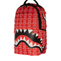 SPRAYGROUND® BACKPACK MADE OF WOVEN LABELS SHARK BACKPACK
