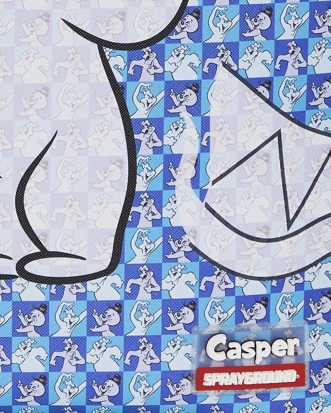SPRAYGROUND® BACKPACK CASPER SEE THROUGH CHEX BACKPACK