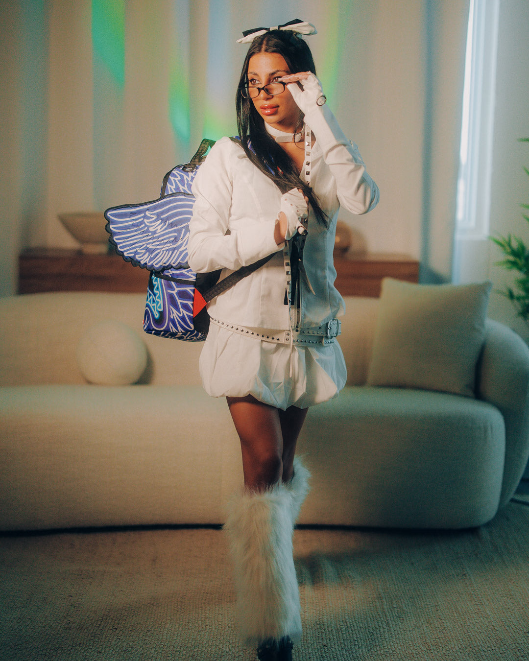 SPRAYGROUND® BACKPACK NEON WING PARTY DLX-WINGS
