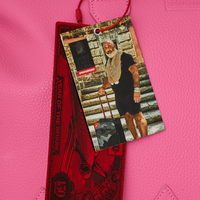 SPRAYGROUND® HANDBAG JAMES GLOBAL PINK SPIRKIN HANDBAG