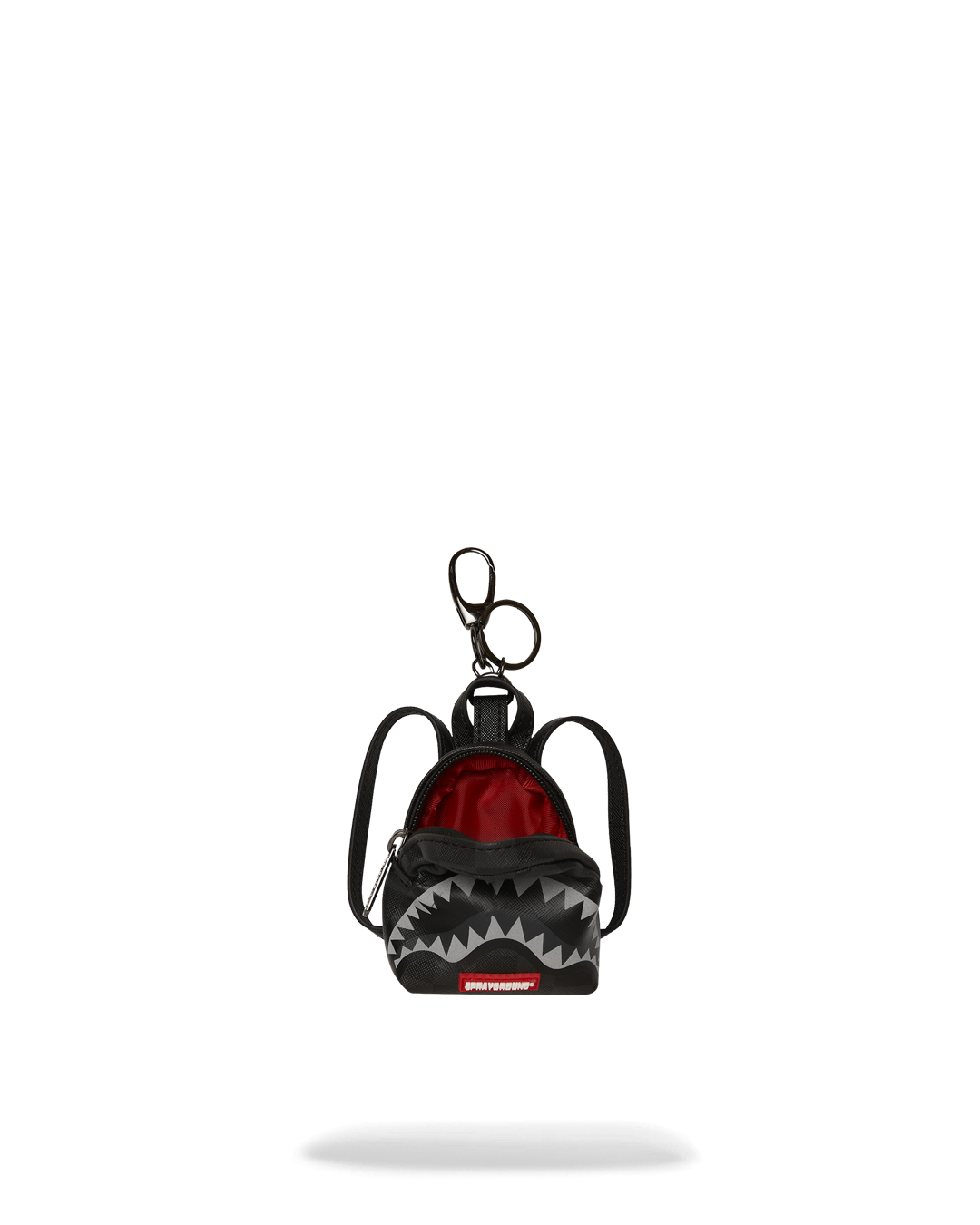 SPRAYGROUND® KEYCHAIN LIGHTS OUT SHARKS IN PARIS BACKPACK KEYCHAIN