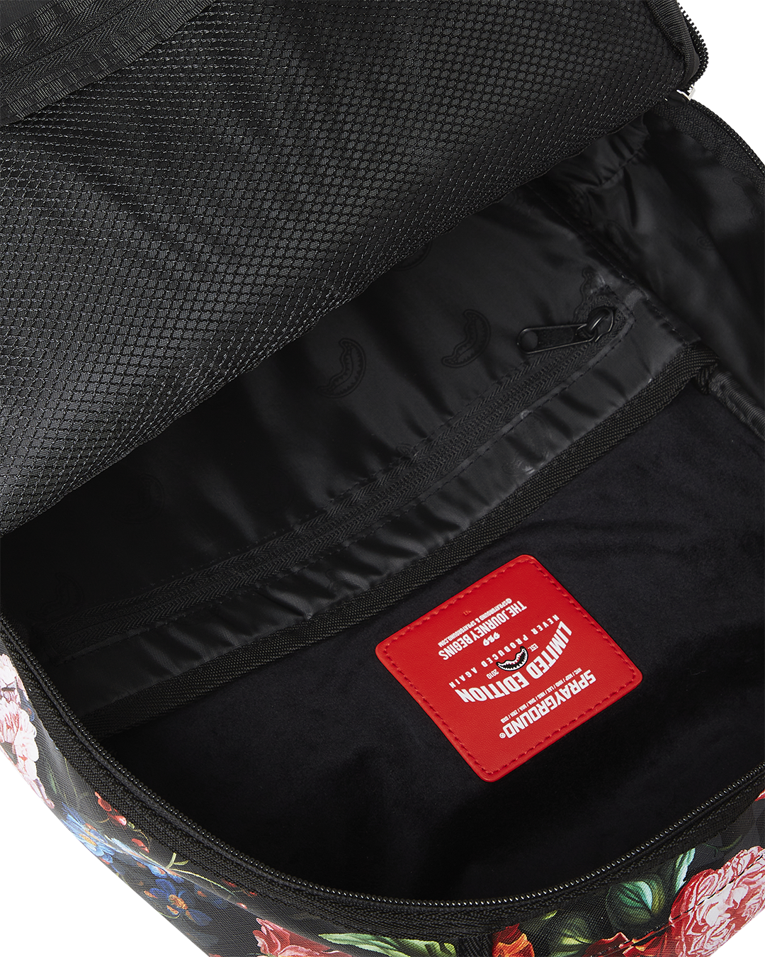 SPRAYGROUND® BACKPACK SPLIT PINK FLORAL CHECK DLXSV BACKPACK