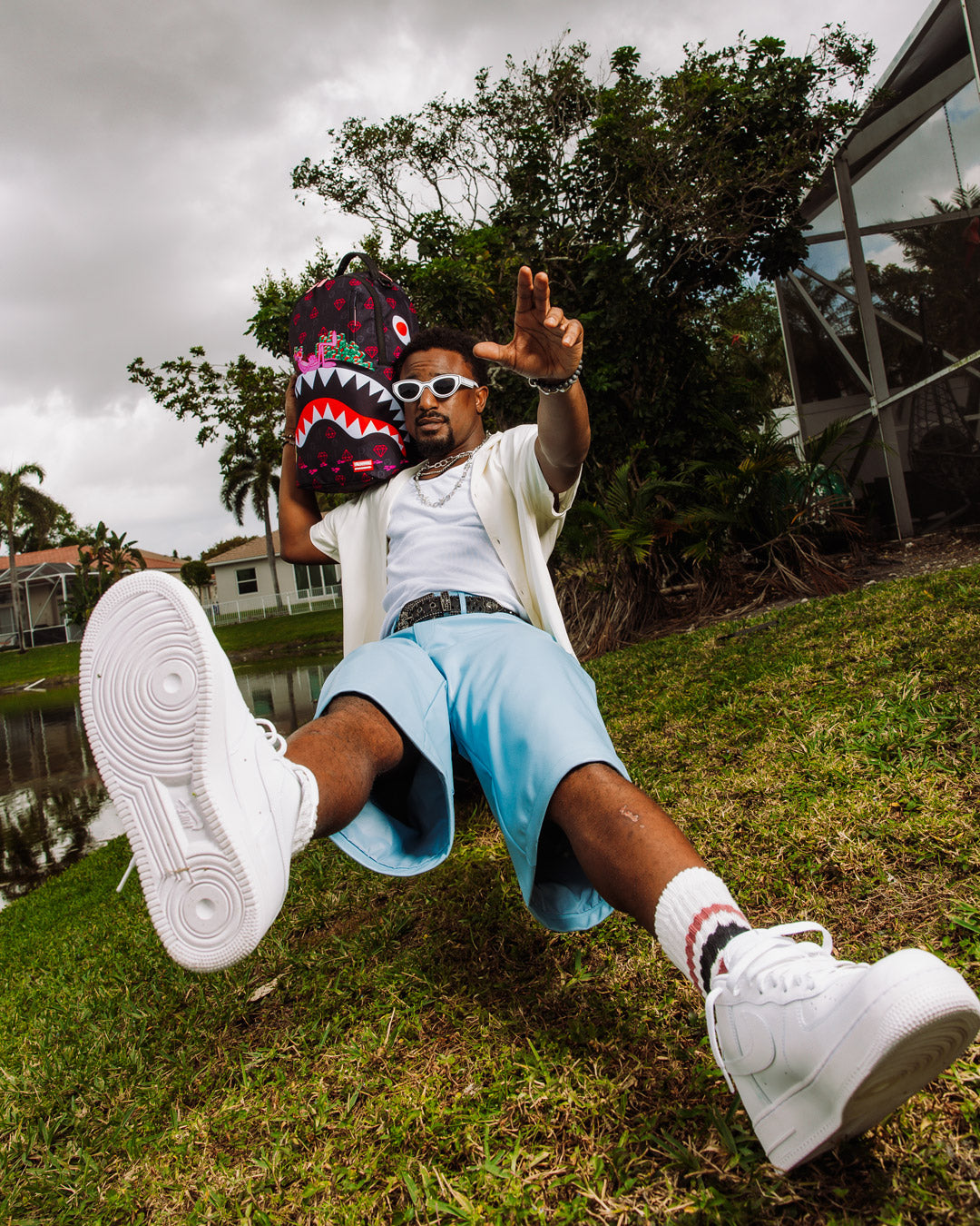 SPRAYGROUND® BACKPACK PINK PANTHER PINK MISCHIEF BACKPACK