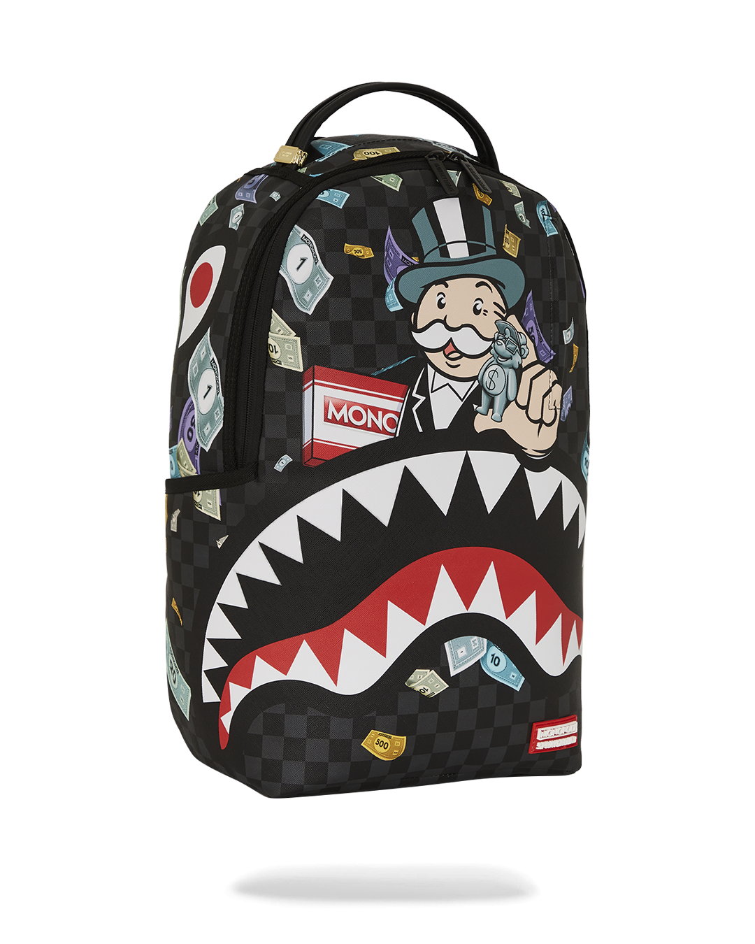 MONOPOLY SHARK RICH BACKPACK – SPRAYGROUND®