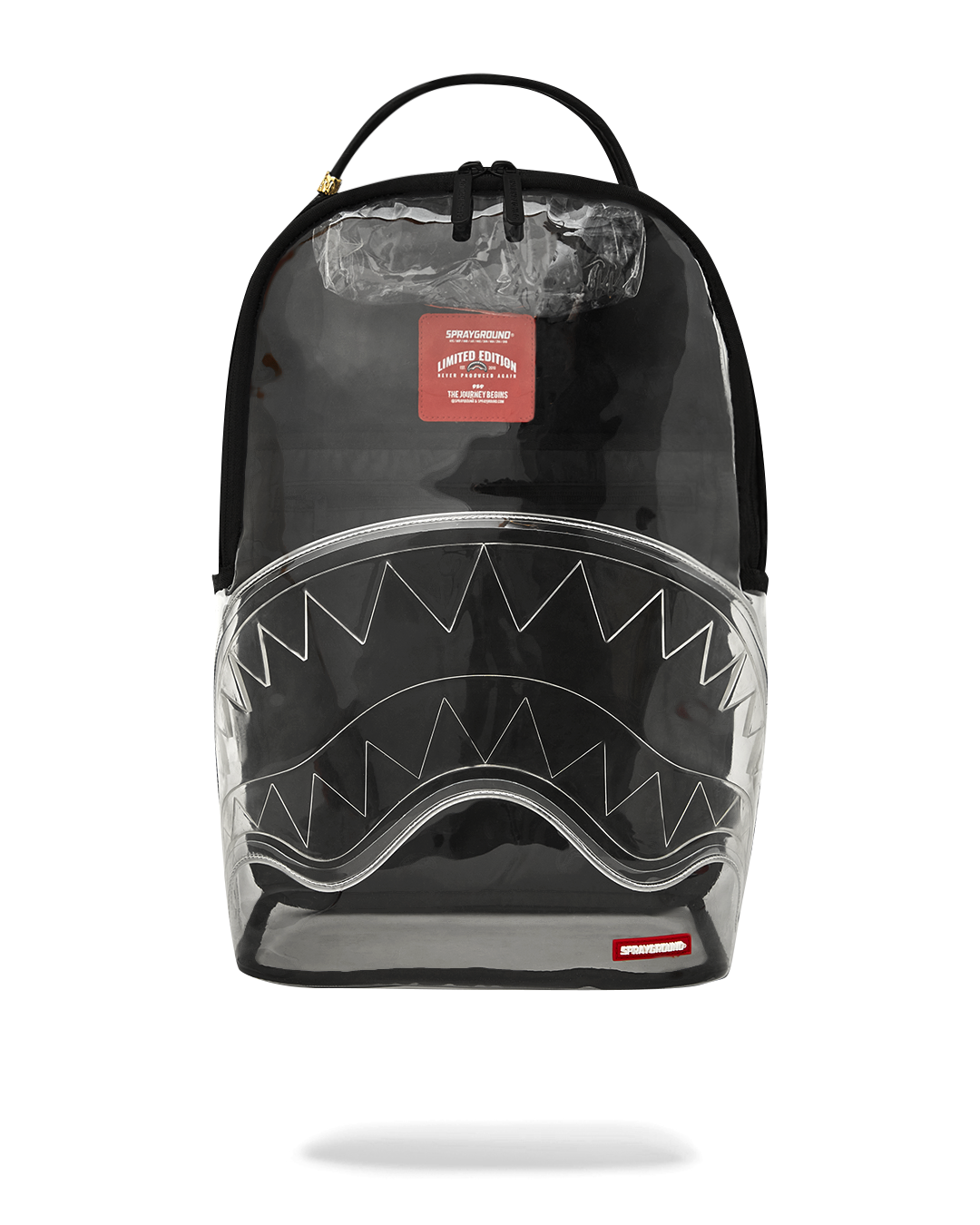 SPRAYGROUND® BACKPACK CLEAR BEAR DLX BACKPACK FABRIC BEAR
